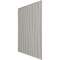 Ekena Millwork 19 5/8in. W x 19 5/8in. H Shoreline EnduraWall Decorative 3D Wall Panel Covers 2.67 Sq. Ft. WP20X20SOGBW - alternate 6